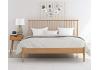 4ft6 Double Grove real oak,solid,strong,wood bed frame.Wooden bedstead 2