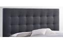 4ft6 Double Nevada Grey Fabric Upholstered Bed Frame 4