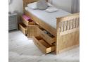 Captains Storage Bed - Waxed 4