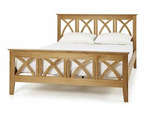 4ft6 solid Oak Wooden Bed Frame
