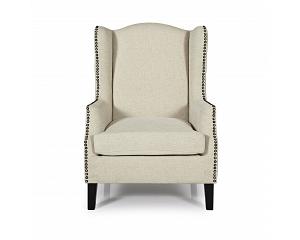 Stirling Cream Winged Chair