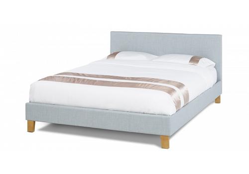 4ft Small Double Ice Colour Upholstered Bed Frame 1