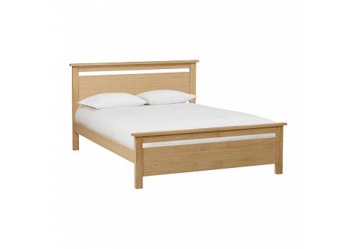 6ft Super King Nero Real Oak Wood Bed Frame 1